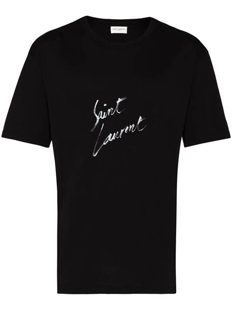 farfetch ysl t shirt|Farfetch saint laurent tops.